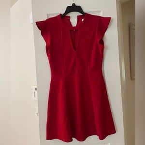 BCBG red dress